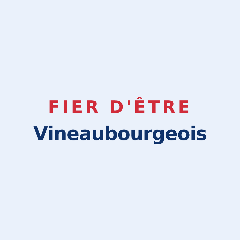 Sticker « Fier d'être Vineaubourgeois » — design pour Vinax