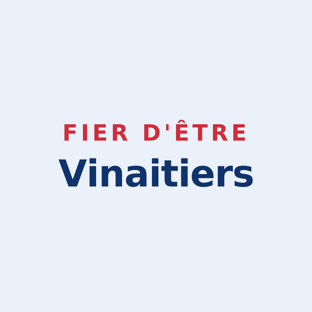 Sticker « Fier d'être Vinaitiers » — design pour Vinay