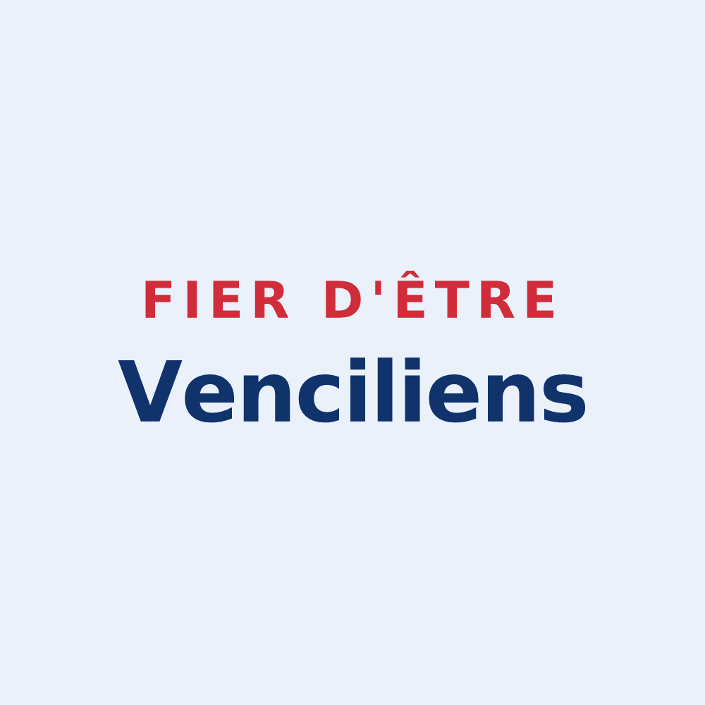 Sticker « Fier d'être Venciliens » — design pour Vincly
