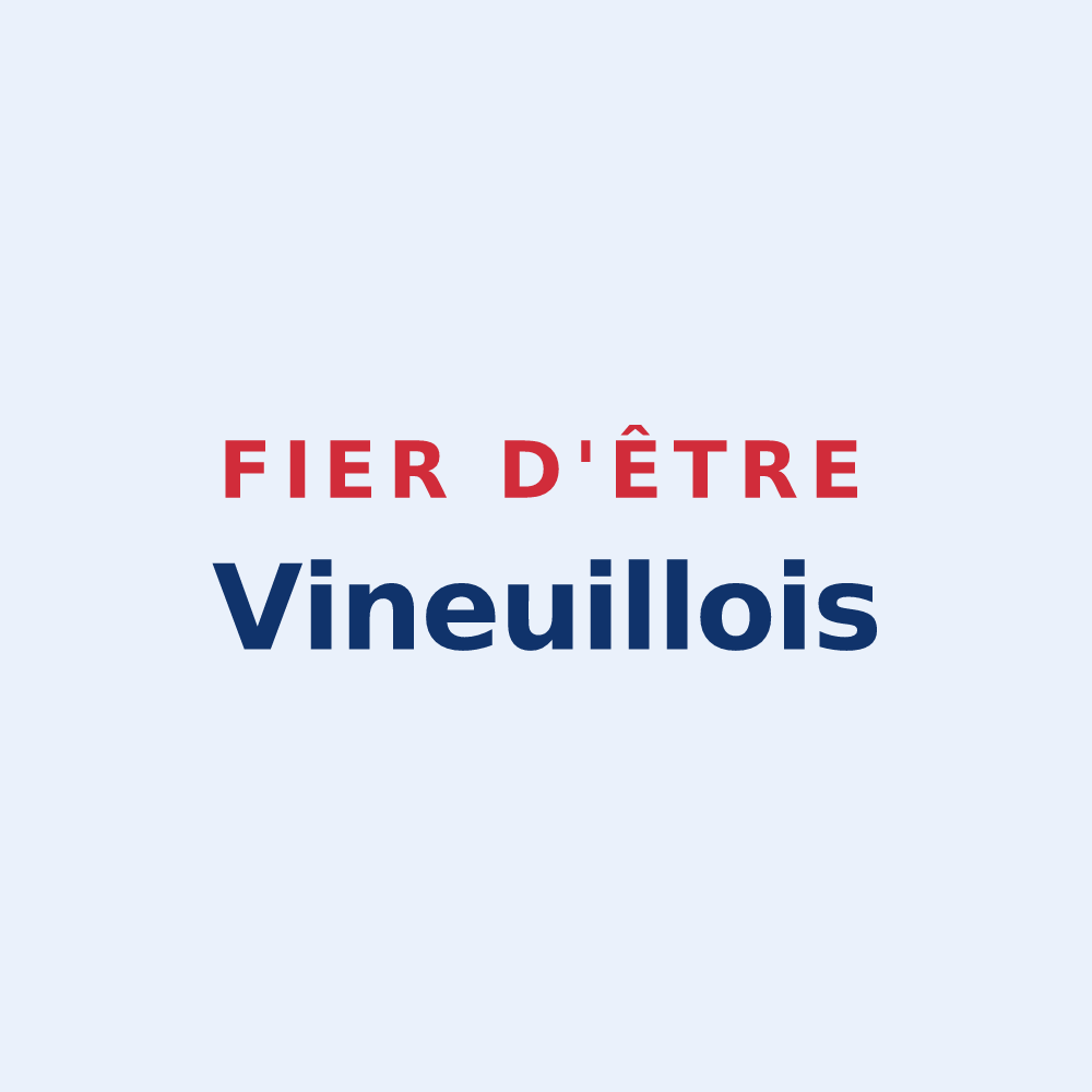 Sticker « Fier d'être Vineuillois » — design pour Vineuil