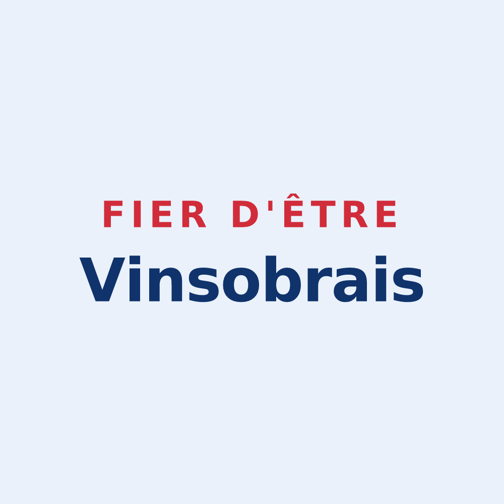 Sticker « Fier d'être Vinsobrais » — design pour Vinsobres