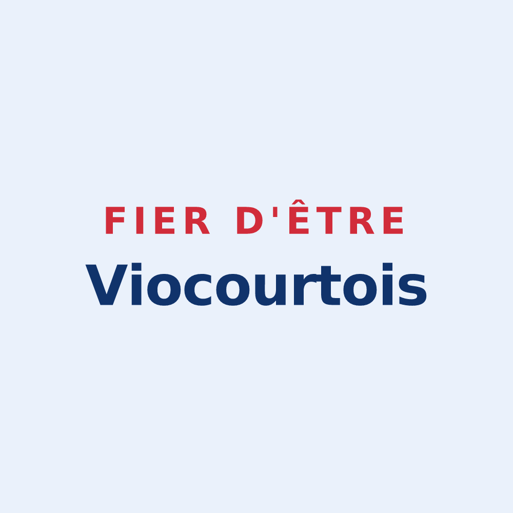 Sticker « Fier d'être Viocourtois » — design pour Viocourt