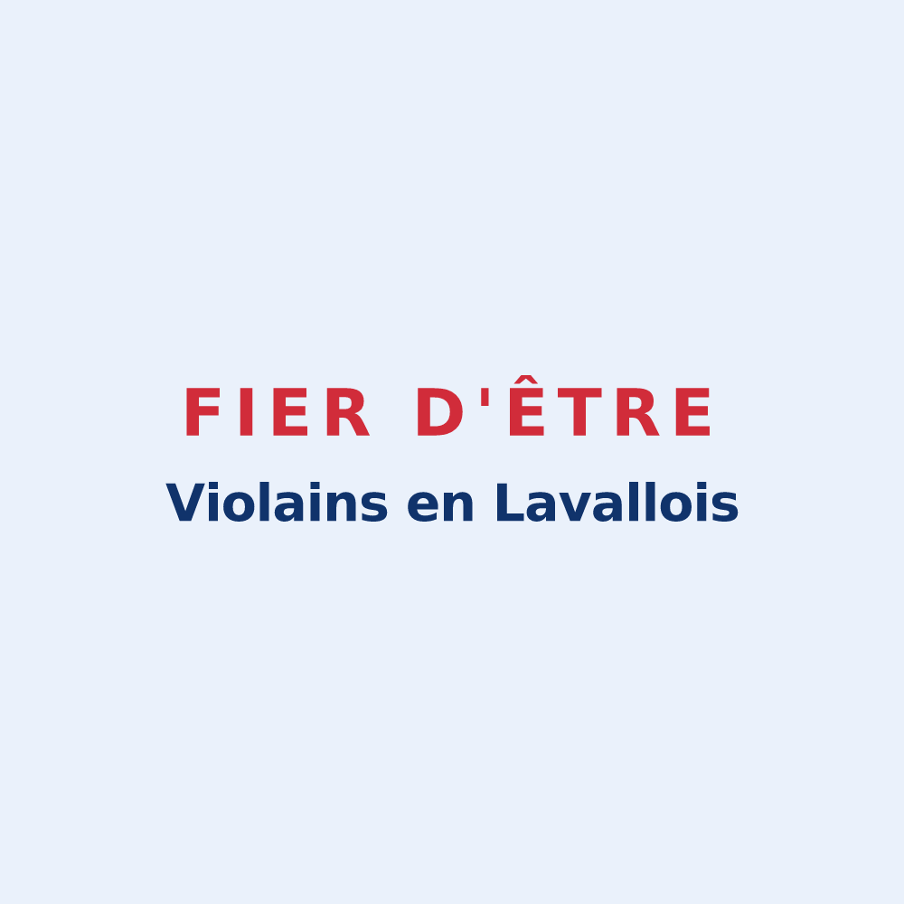 Sticker « Fier d'être Violains en Lavallois » — design pour Viols-en-Laval