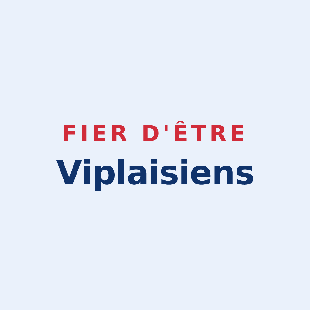 Sticker « Fier d'être Viplaisiens » — design pour Viplaix