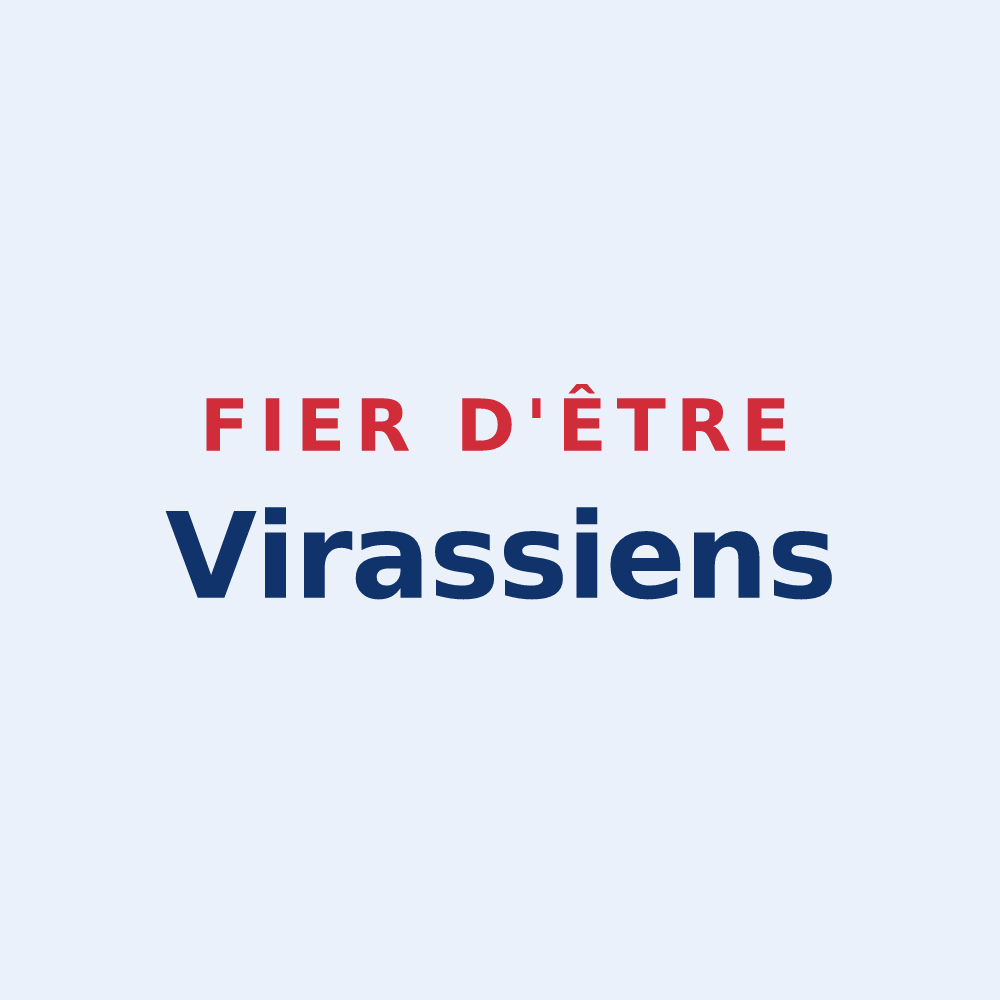 Sticker « Fier d'être Virassiens » — design pour Vira
