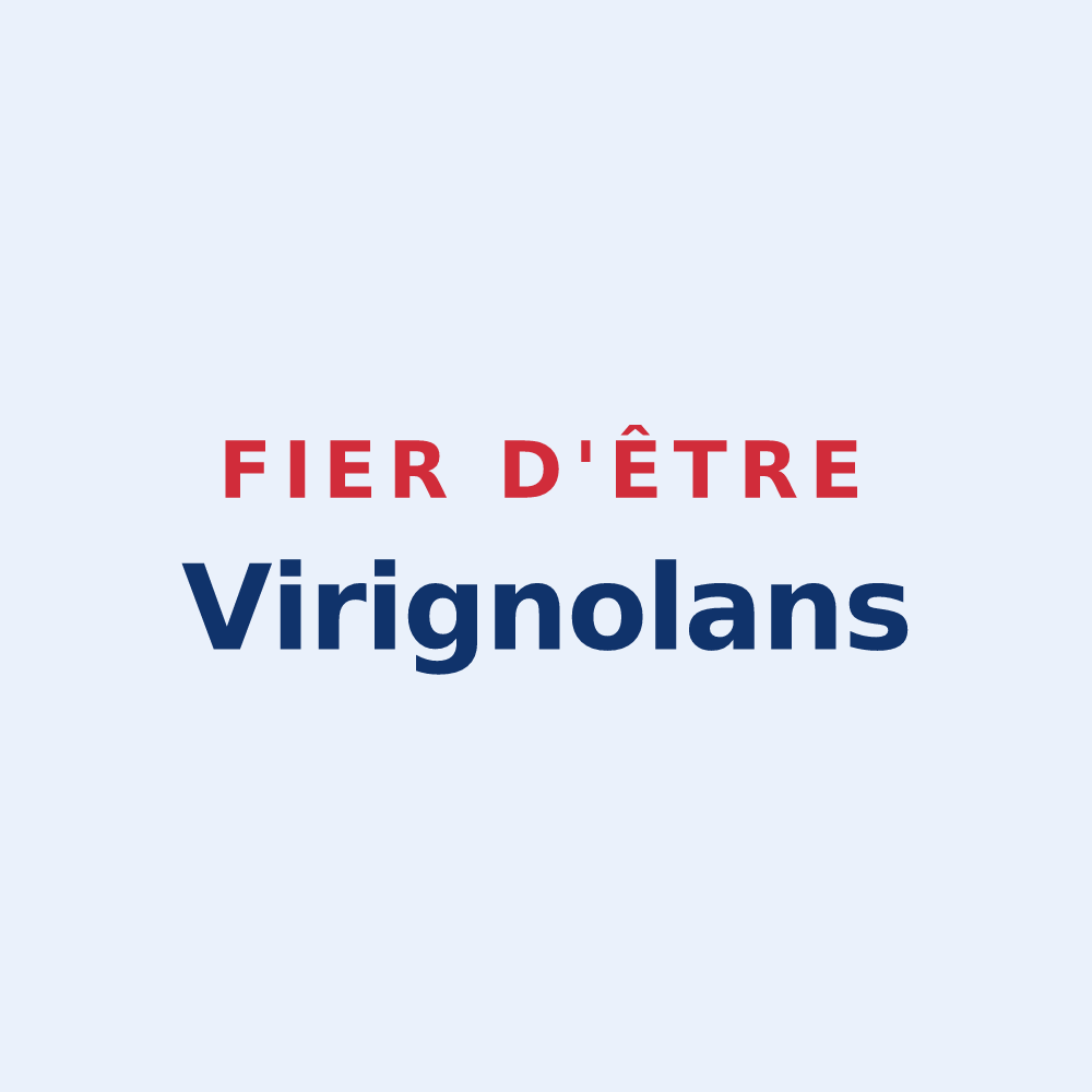 Sticker « Fier d'être Virignolans » — design pour Virignin