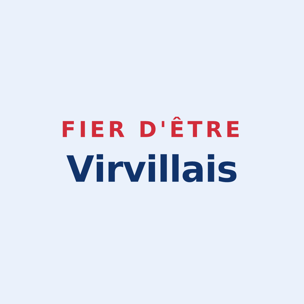Sticker « Fier d'être Virvillais » — design pour Virville