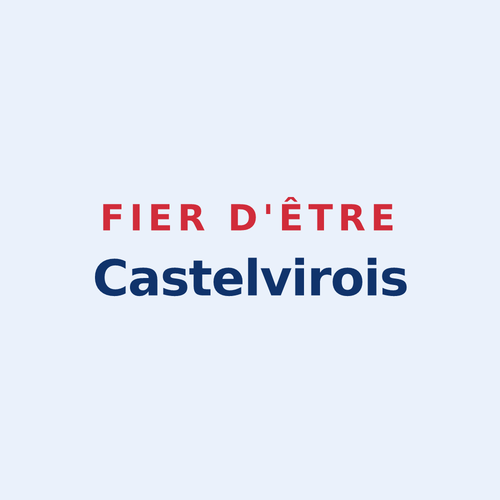 Sticker « Fier d'être Castelvirois » — design pour Viry-Châtillon