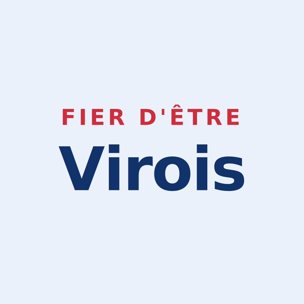 Sticker « Fier d'être Virois » — design pour Viry-Noureuil