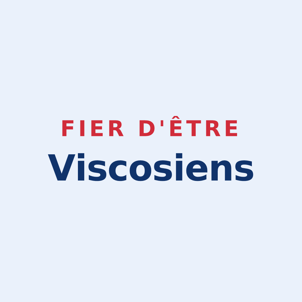 Sticker « Fier d'être Viscosiens » — design pour Viscos