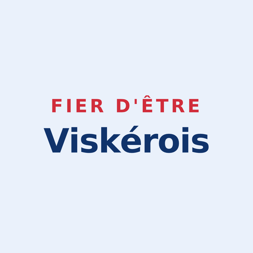 Sticker « Fier d'être Viskérois » — design pour Visker