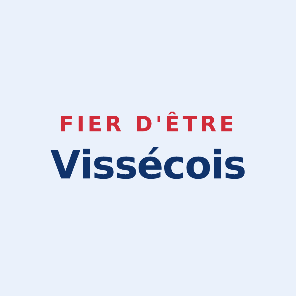 Sticker « Fier d'être Vissécois » — design pour Vissec