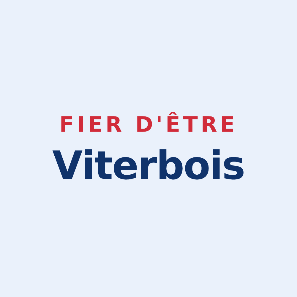 Sticker « Fier d'être Viterbois » — design pour Viterbe