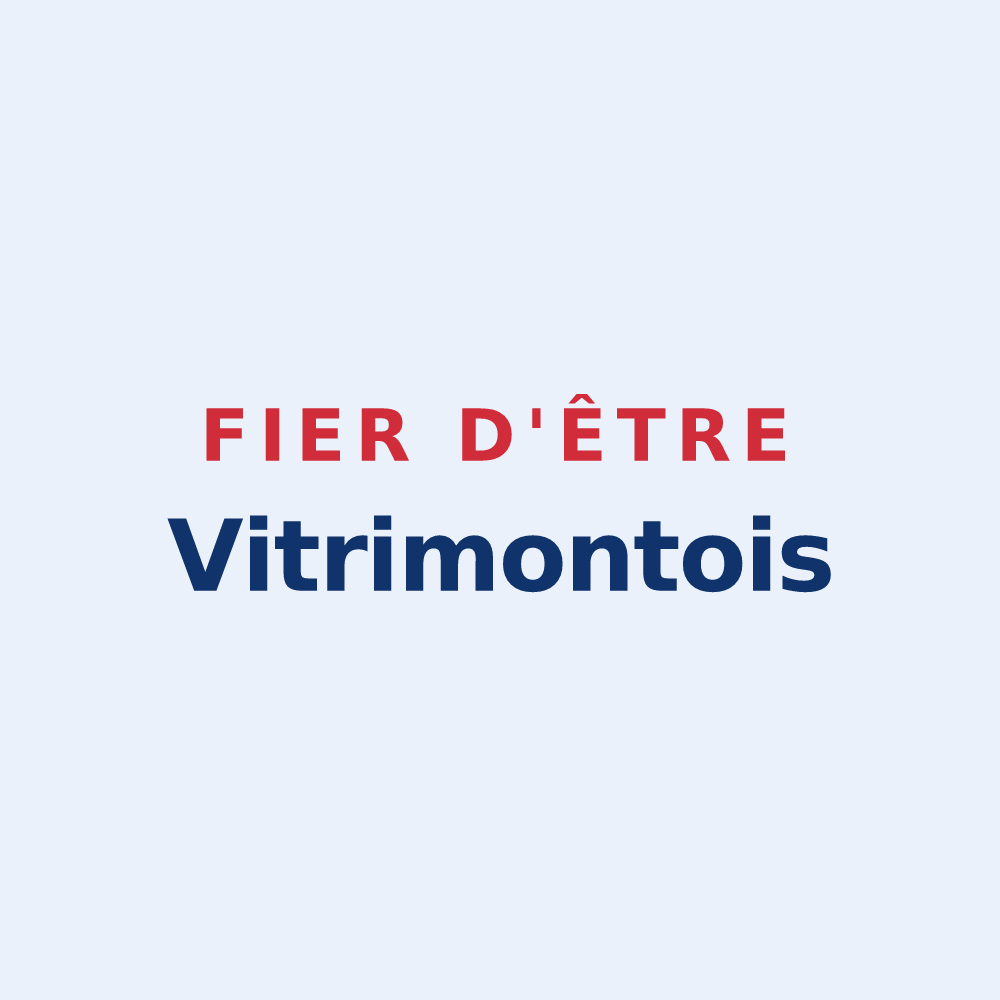 Sticker « Fier d'être Vitrimontois » — design pour Vitrimont