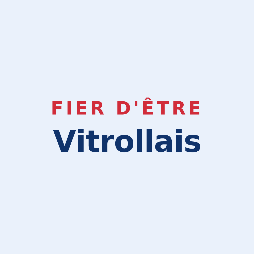 Sticker « Fier d'être Vitrollais » — design pour Vitrolles