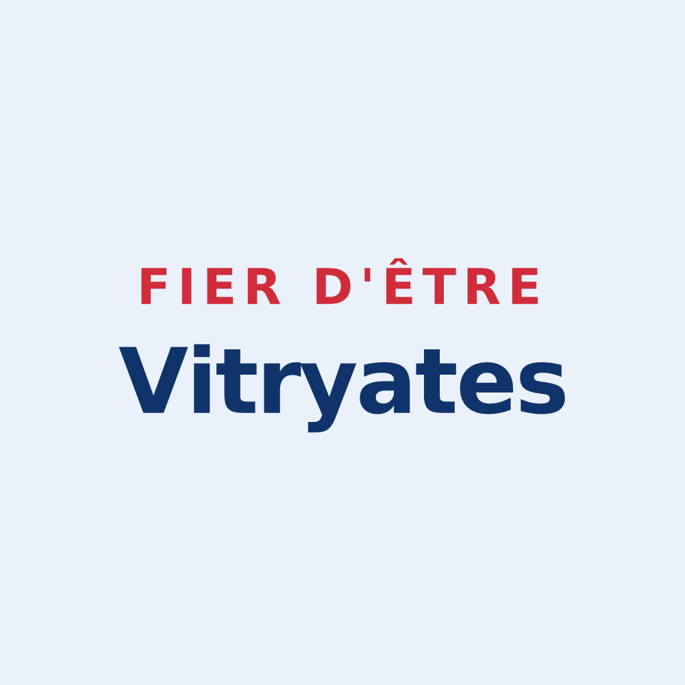 Sticker « Fier d'être Vitryates » — design pour Vitry-le-François