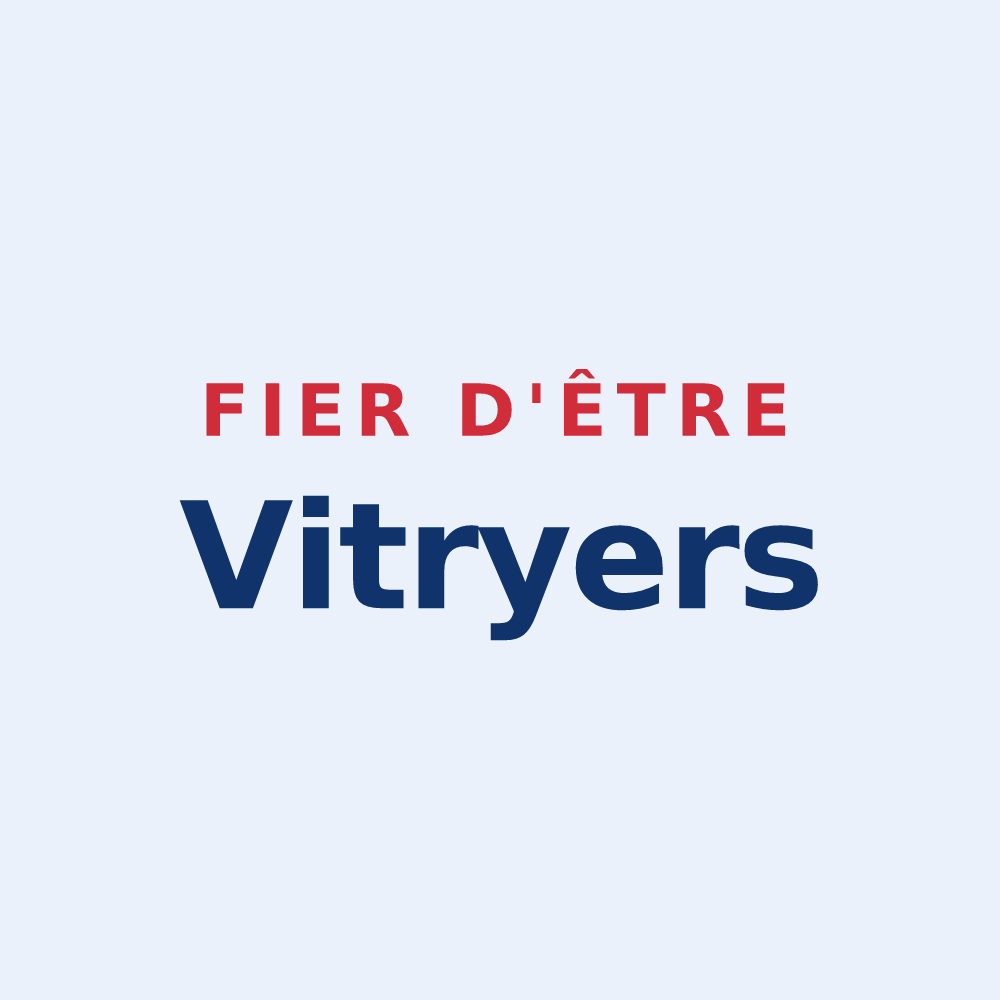 Sticker « Fier d'être Vitryers » — design pour Vitry-lès-Nogent