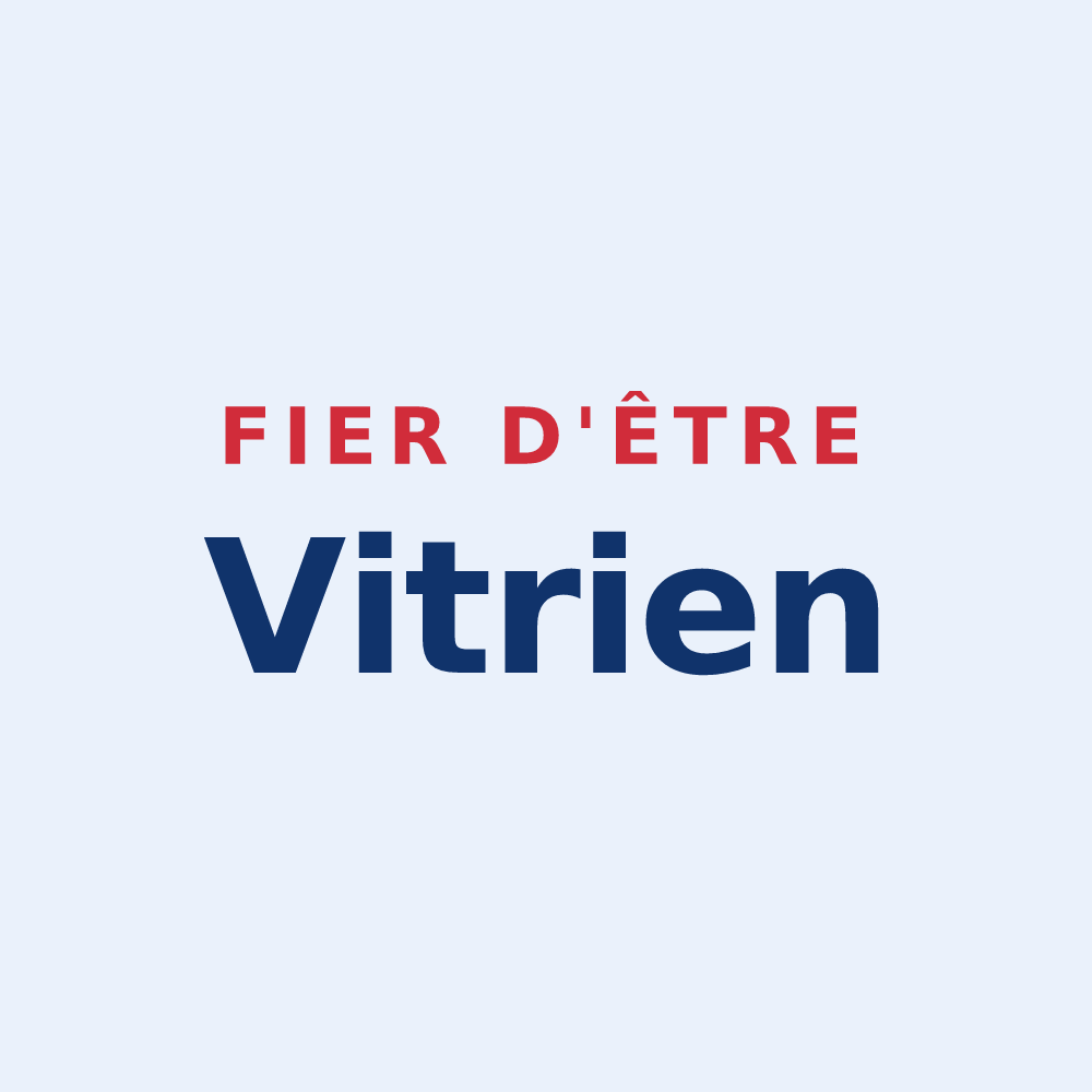 Sticker « Fier d'être Vitrien » — design pour Vitry-sur-Orne