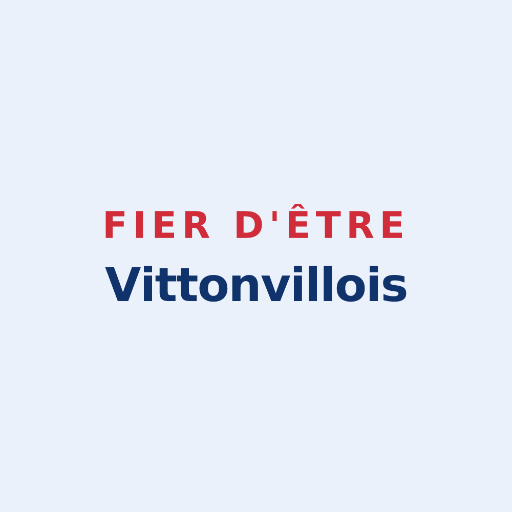 Sticker « Fier d'être Vittonvillois » — design pour Vittonville