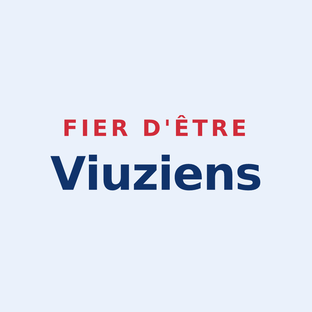 Sticker « Fier d'être Viuziens » — design pour Viuz-en-Sallaz