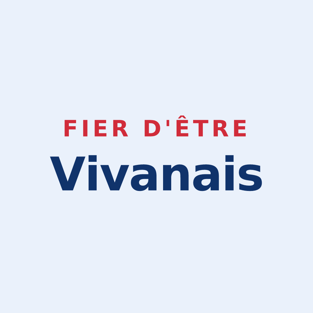 Sticker « Fier d'être Vivanais » — design pour Vivans