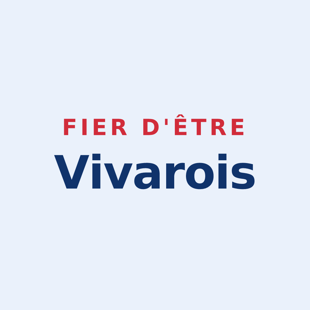 Sticker « Fier d'être Vivarois » — design pour Vivier-au-Court