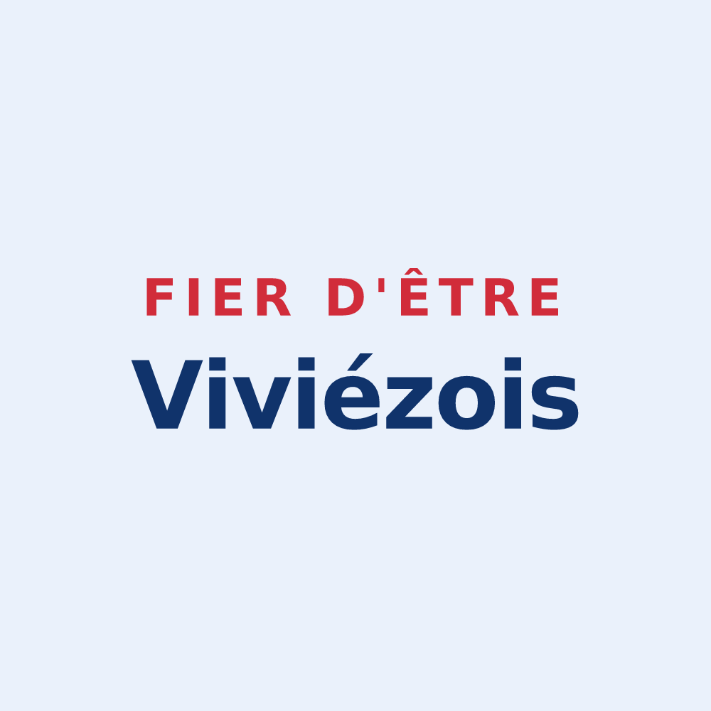 Sticker « Fier d'être Viviézois » — design pour Viviez