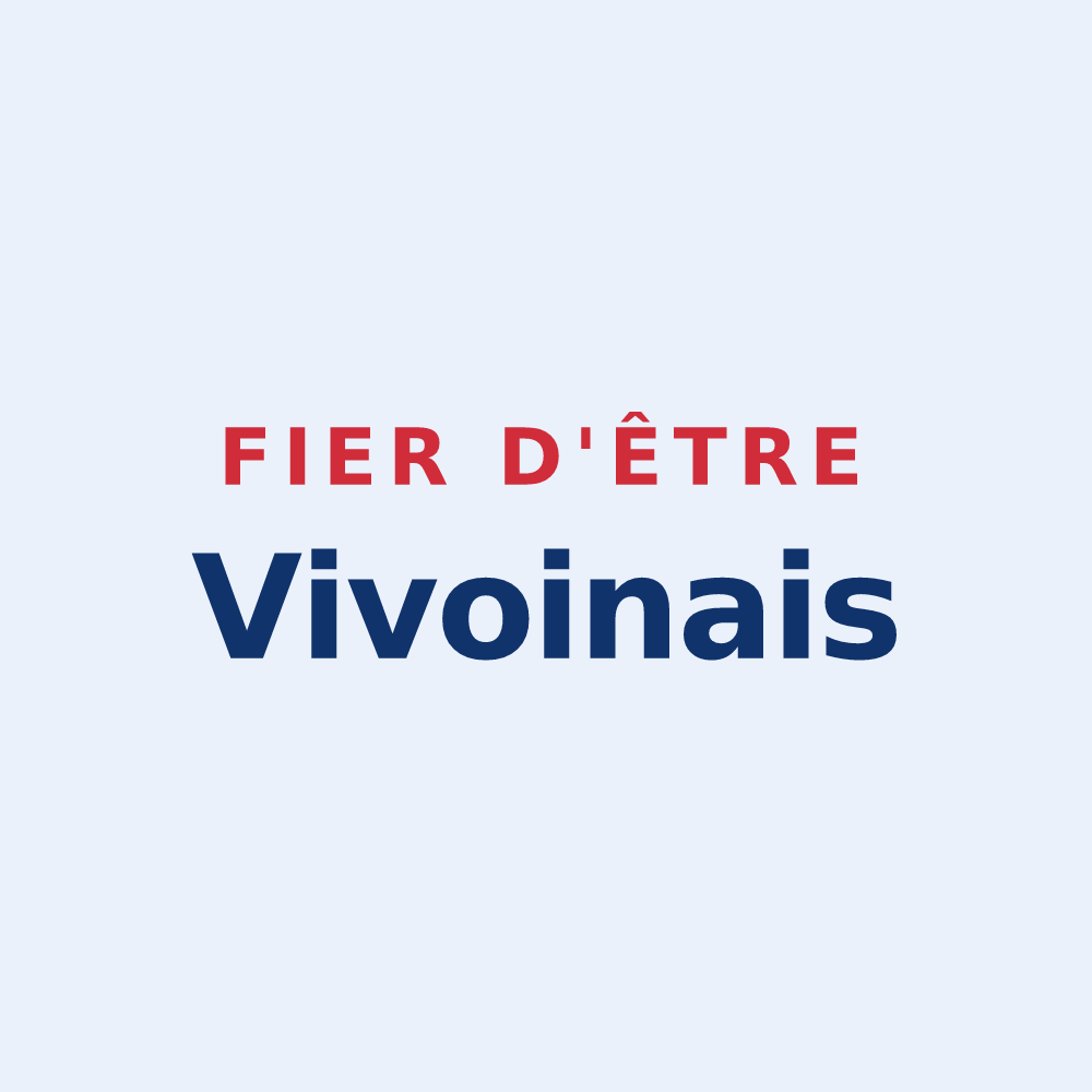 Sticker « Fier d'être Vivoinais » — design pour Vivoin