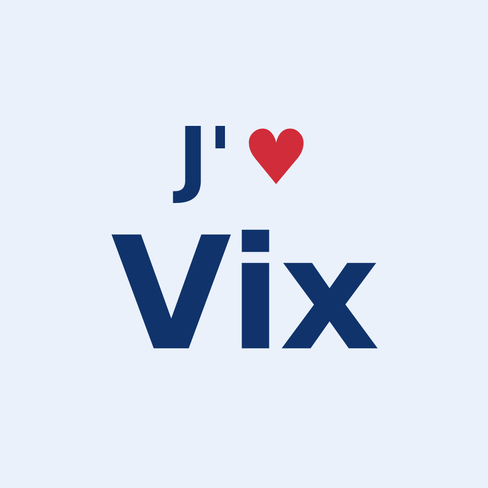 Sticker personnalisé Vix — design J'aime Vix