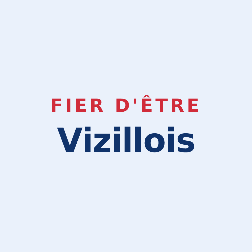 Sticker « Fier d'être Vizillois » — design pour Vizille