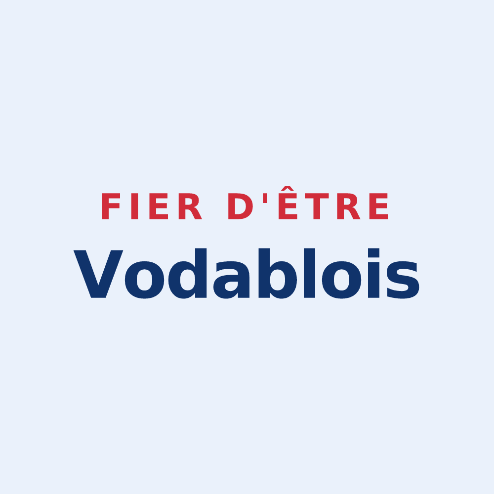 Sticker « Fier d'être Vodablois » — design pour Vodable