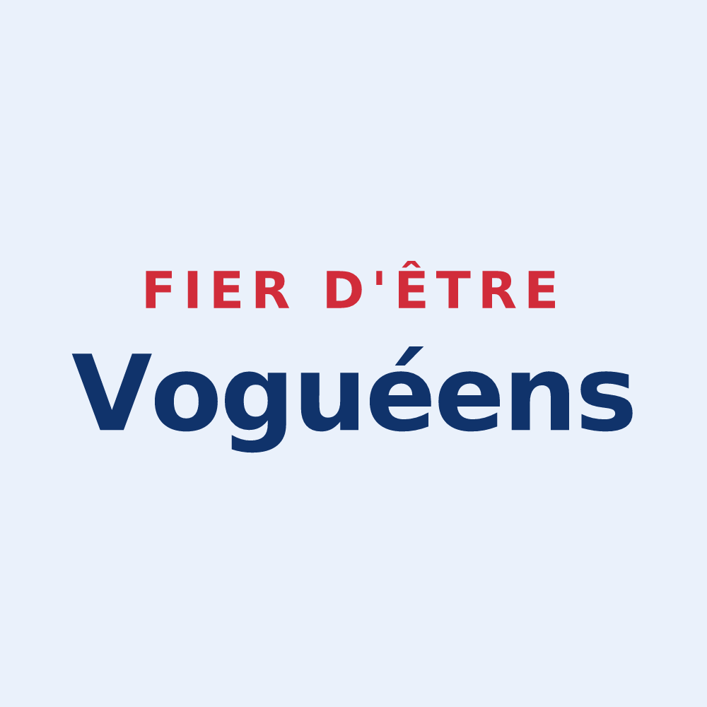 Sticker « Fier d'être Voguéens » — design pour Vogüé
