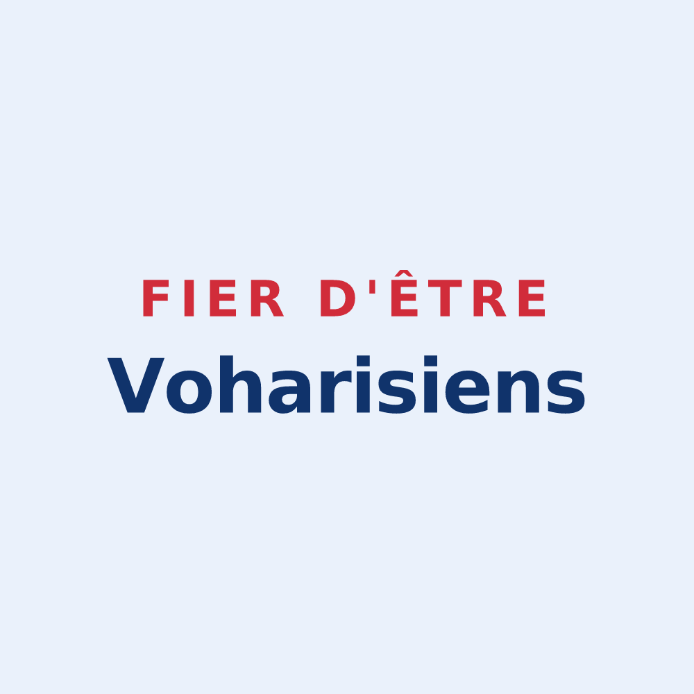 Sticker « Fier d'être Voharisiens » — design pour Voharies