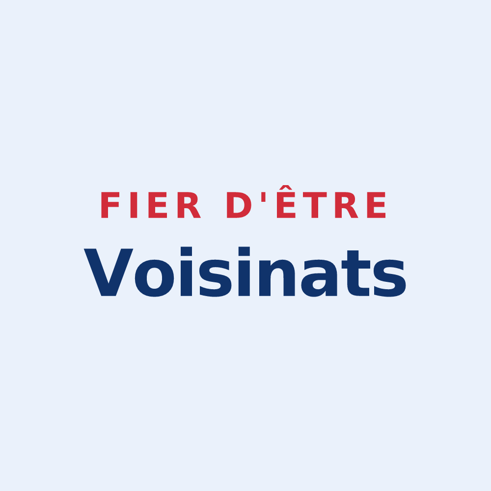 Sticker « Fier d'être Voisinats » — design pour Voisines