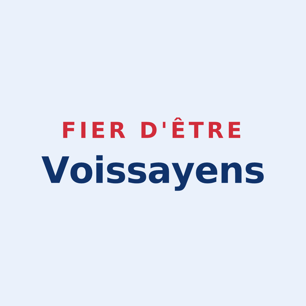 Sticker « Fier d'être Voissayens » — design pour Voissay