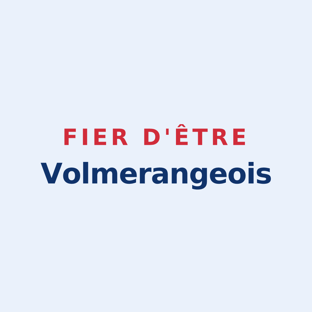 Sticker « Fier d'être Volmerangeois » — design pour Volmerange-lès-Boulay