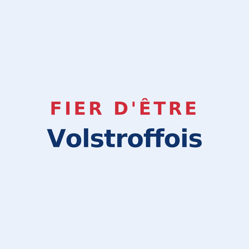 Sticker « Fier d'être Volstroffois » — design pour Volstroff