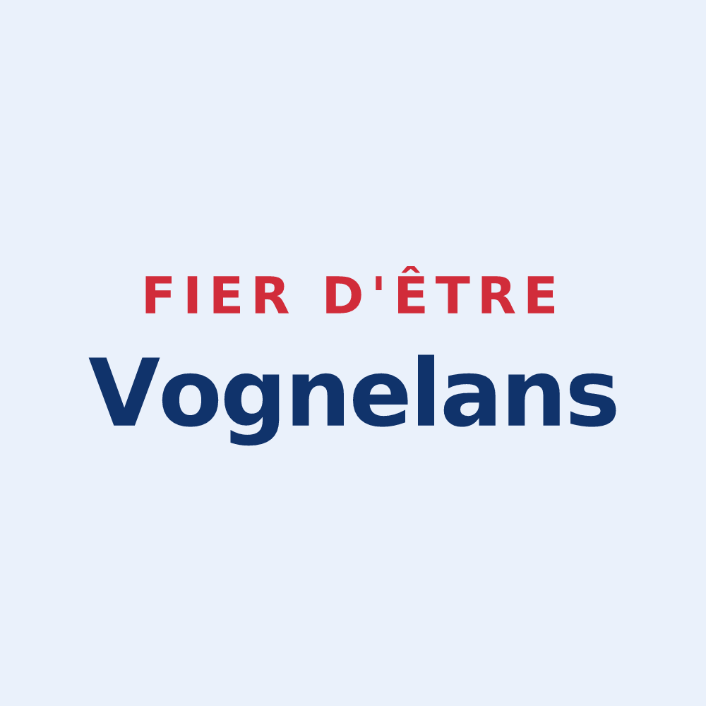 Sticker « Fier d'être Vognelans » — design pour Vongnes