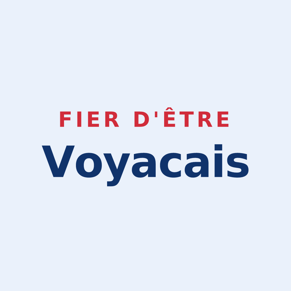 Sticker « Fier d'être Voyacais » — design pour Vouhé