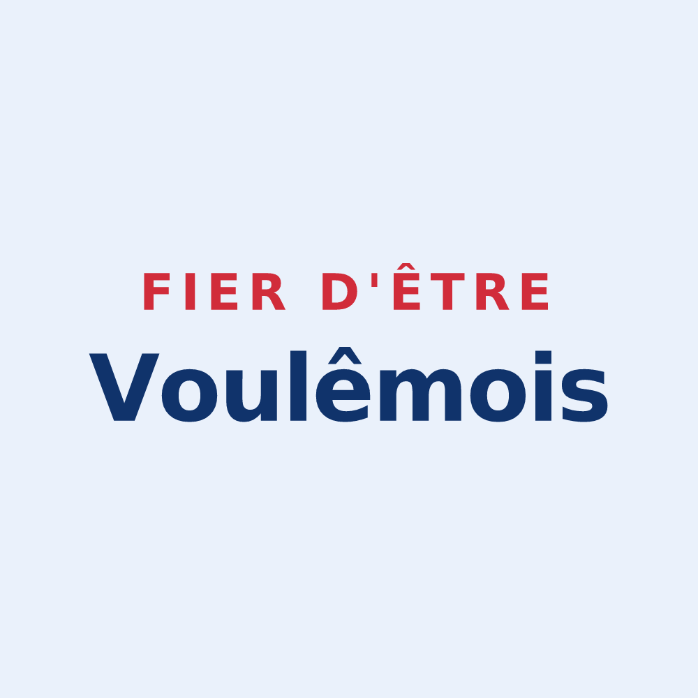 Sticker « Fier d'être Voulêmois » — design pour Voulême
