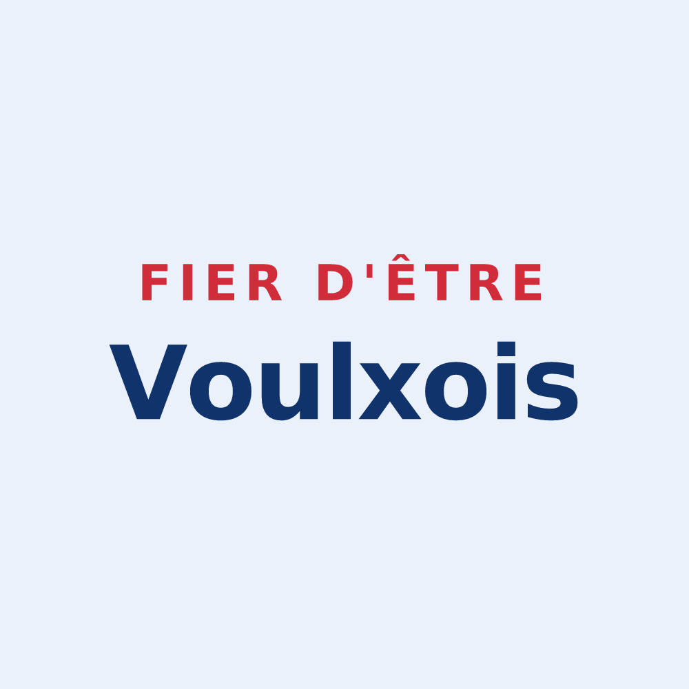 Sticker « Fier d'être Voulxois » — design pour Voulx