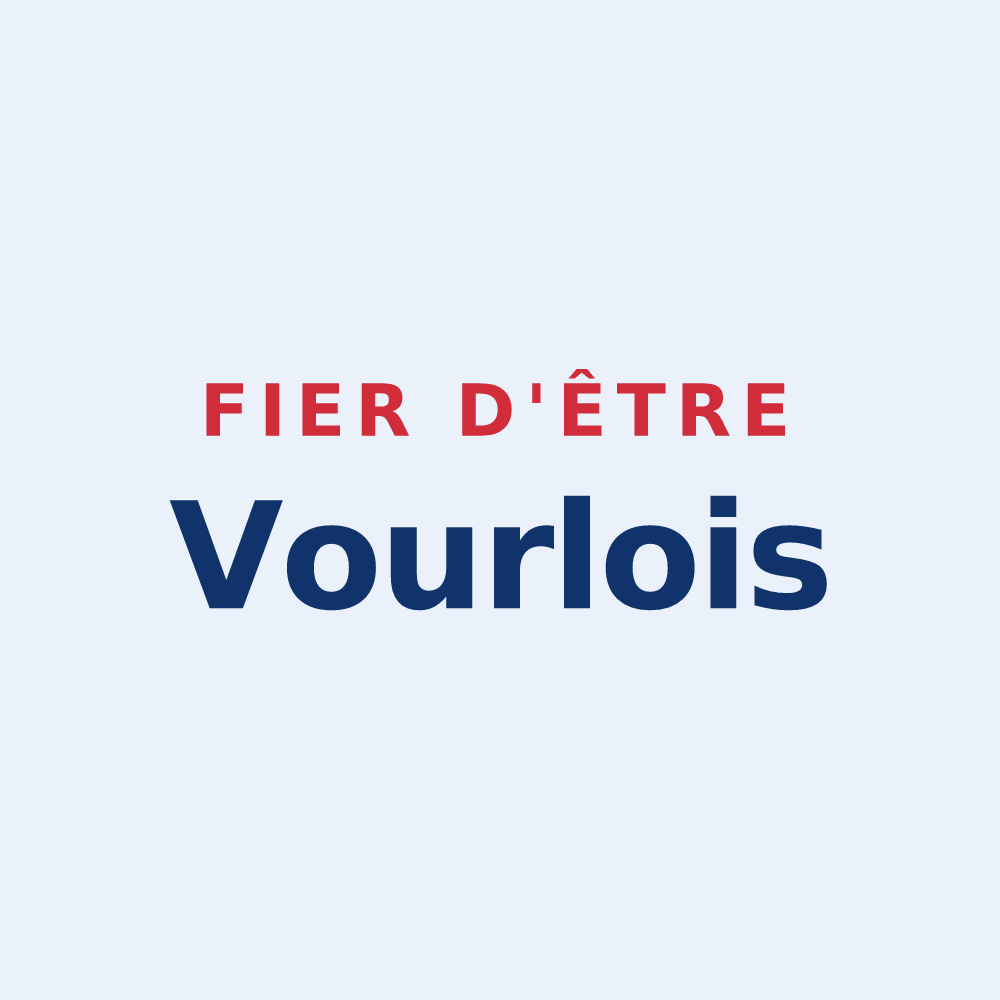 Sticker « Fier d'être Vourlois » — design pour Vourles