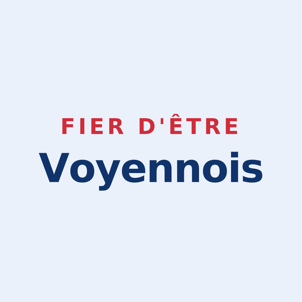 Sticker « Fier d'être Voyennois » — design pour Voyennes