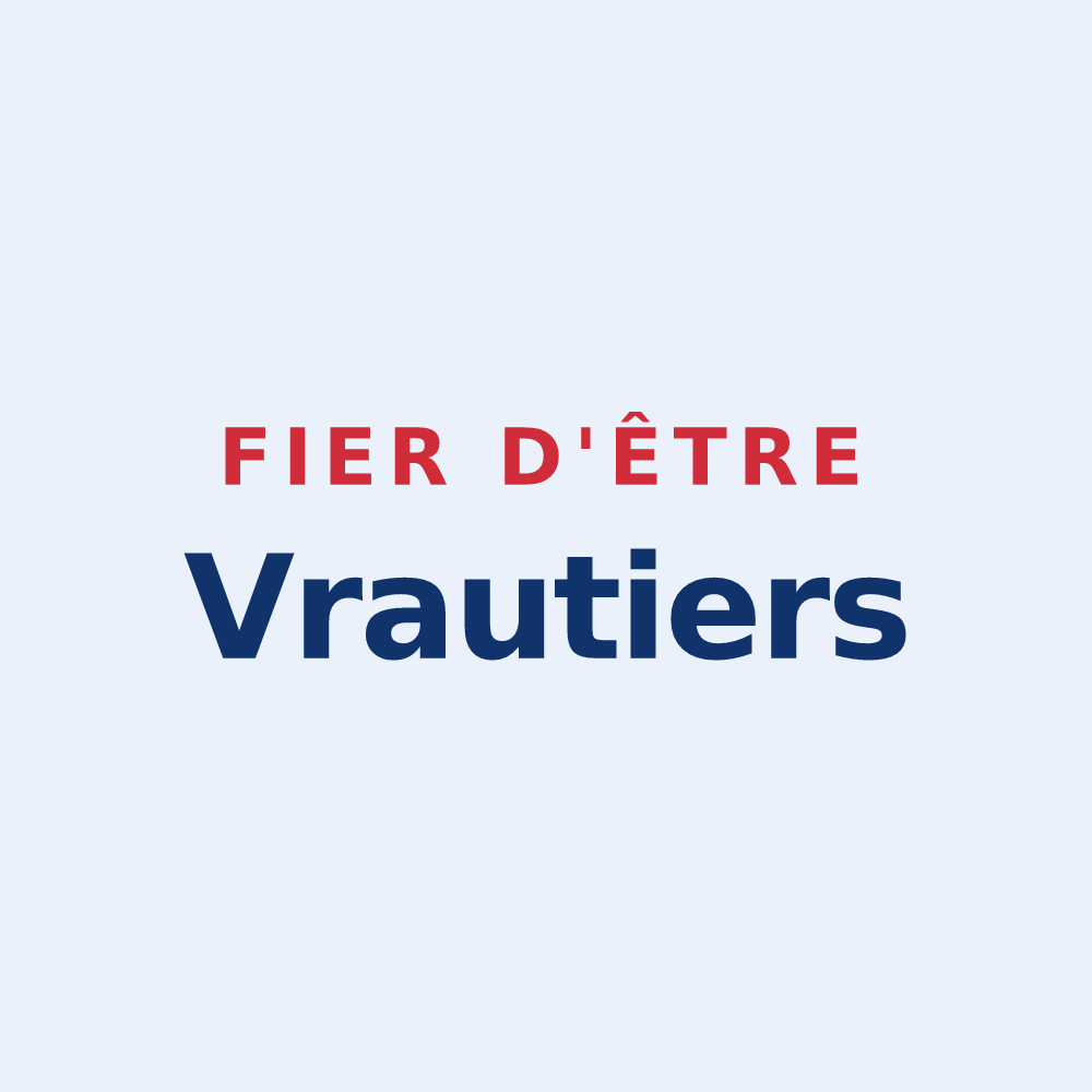 Sticker « Fier d'être Vrautiers » — design pour Vraux