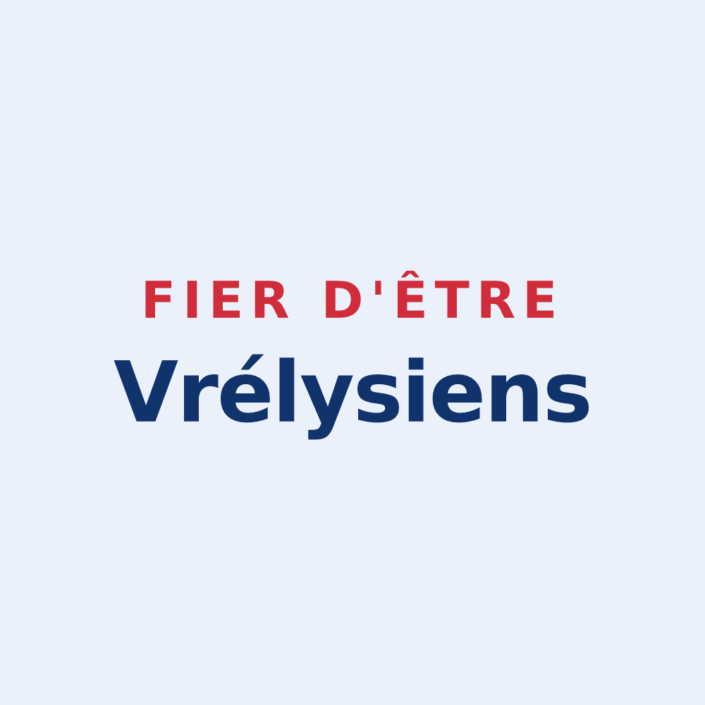 Sticker « Fier d'être Vrélysiens » — design pour Vrély