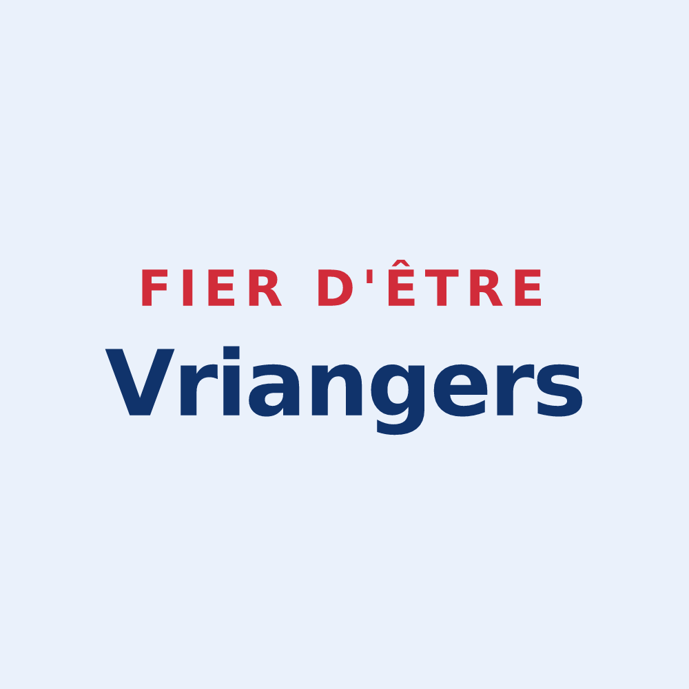 Sticker « Fier d'être Vriangers » — design pour Vriange
