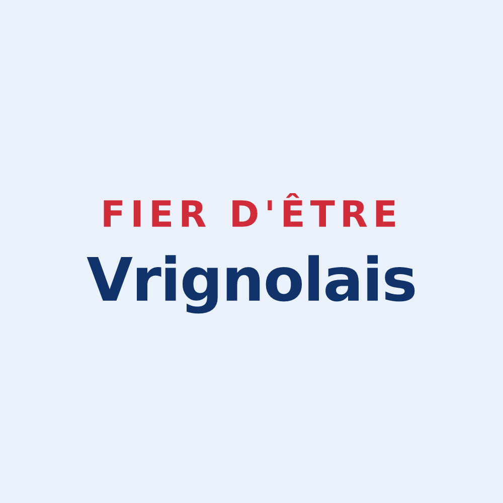 Sticker « Fier d'être Vrignolais » — design pour Vrigny