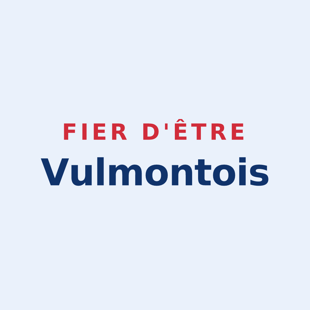 Sticker « Fier d'être Vulmontois » — design pour Vulmont