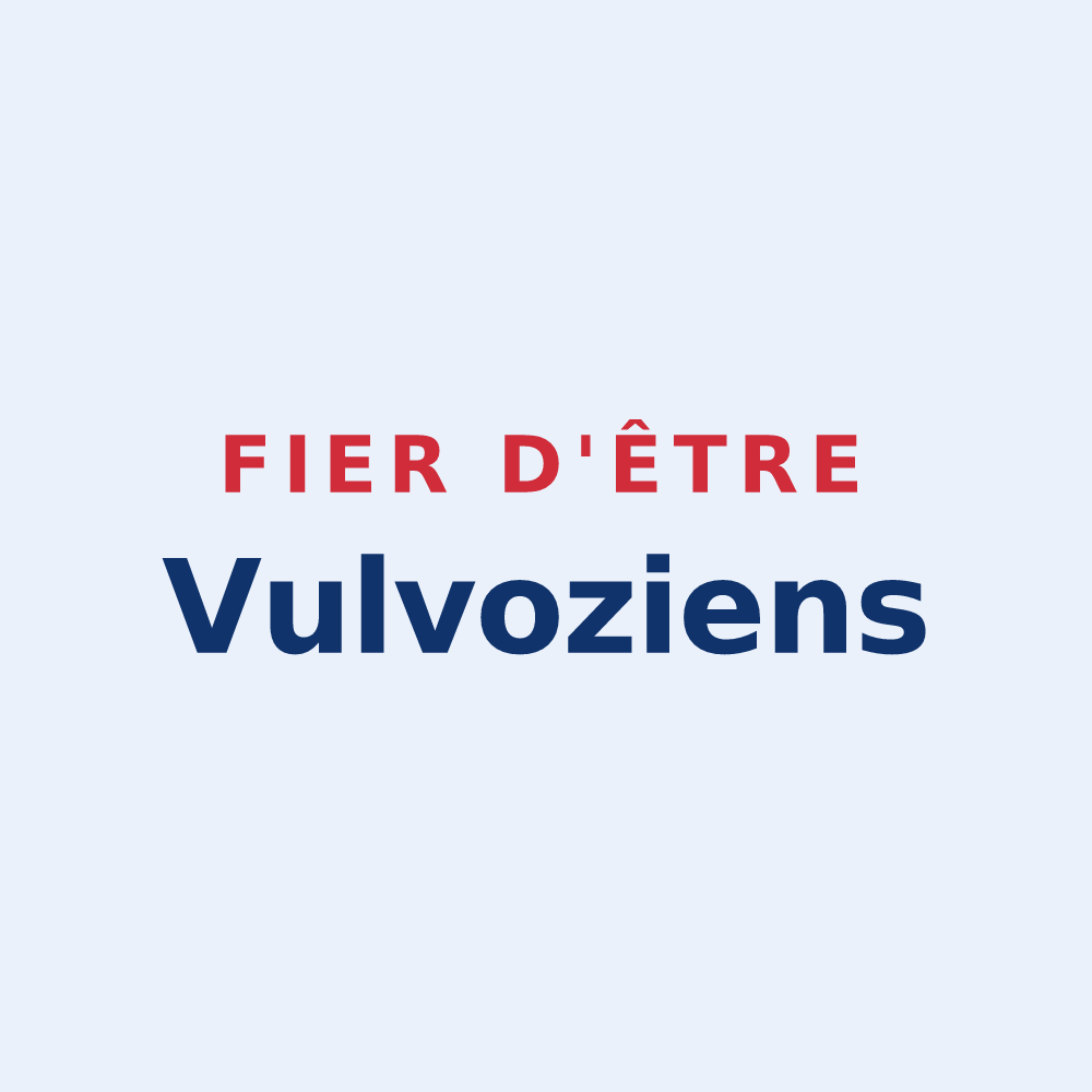 Sticker « Fier d'être Vulvoziens » — design pour Vulvoz