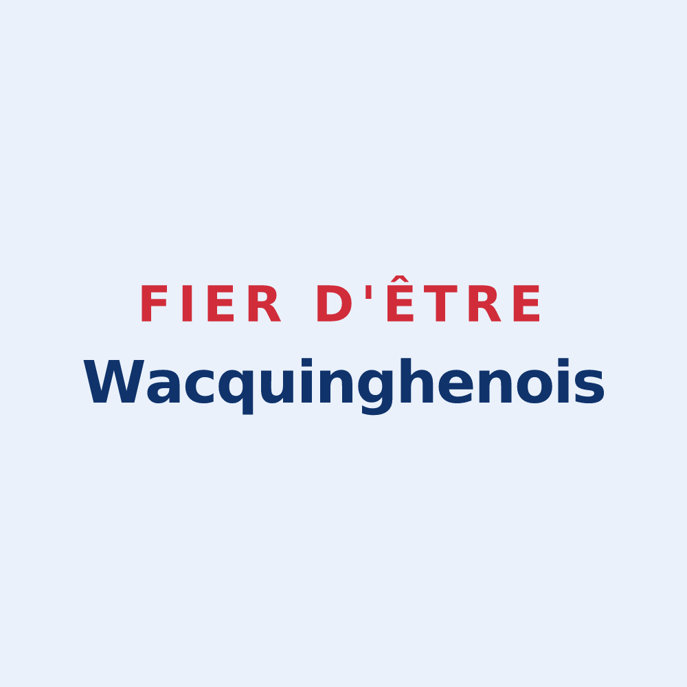 Sticker « Fier d'être Wacquinghenois » — design pour Wacquinghen